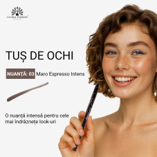 Creion-gel de ochi, Global Fashion, 03, dark brown