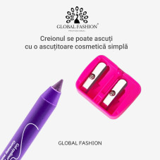 Creion-gel de ochi, Global Fashion, 04, purple