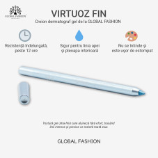 Creion-gel de ochi, Global Fashion, 06, silver
