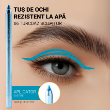 Creion-gel de ochi, Global Fashion, 06, silver