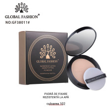 Pudră rezistentă la apă Global Fashion, GF38011, #102