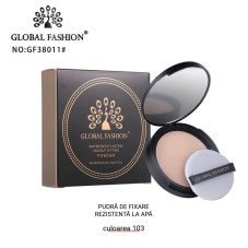 Pudră rezistentă la apă Global Fashion, GF38011, #103