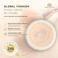 Pudră pulbere lejeră Global Fashion, #106