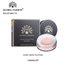 Pudră pulbere lejeră Global Fashion, GF38017, #104