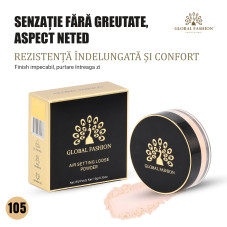 Pudră pulbere lejeră Global Fashion, #105