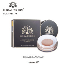 Pudră pulbere lejeră Global Fashion, #105