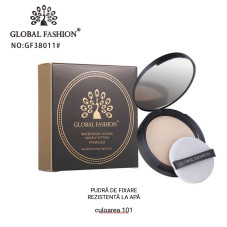 Pudră rezistentă la apă Global Fashion, #101