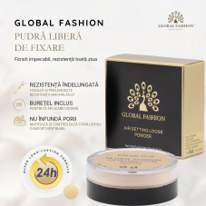 Pudră pulbere lejeră Global Fashion, GF38017, #101