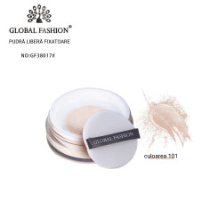 Pudră pulbere lejeră Global Fashion, GF38017, #101