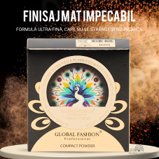 Pudră mată Global Fashion, matte finish powder, 12g, G05