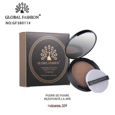 Pudră rezistentă la apă Global Fashion, #108