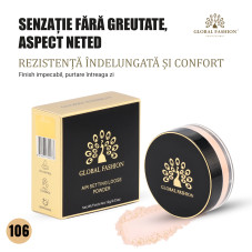 Pudră pulbere lejeră Global Fashion, #106