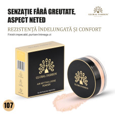 Pudră pulbere lejeră Global Fashion, GF38017, #107
