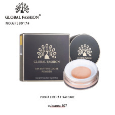 Pudră pulbere lejeră Global Fashion, GF38017, #107