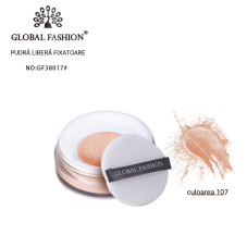 Pudră pulbere lejeră Global Fashion, GF38017, #107