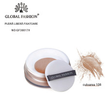 Pudră pulbere lejeră Global Fashion, GF38017, #108
