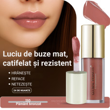 Luciu de buze mat și rezistent Velvet Lasting Matte, Global Fashion, GF38006 #110