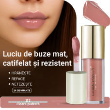 Luciu de buze mat și rezistent Velvet Lasting Matte, Global Fashion, GF38006 #112