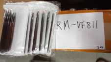 Набор кистей Global Fashion для рисования, 9 шт, коричневые ручки