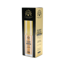 Тональная основа Global Fashion, Glowy Liquid Foundation 4in1:Primer+Concealer+Highlighter+BB cream, SPF 15, K032,Natural Tan