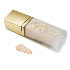 Тональная основа Global Fashion, Glowy Liquid Foundation 4in1:Primer+Concealer+Highlighter+BB cream, SPF 15, K032,Natural Tan