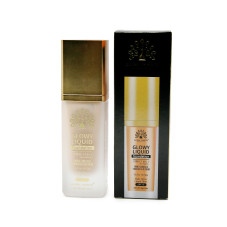 Тональная основа Global Fashion, Glowy Liquid Foundation 4in1:Primer+Concealer+Highlighter+BB cream, SPF 15, K033,Golden Tan