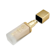 Тональная основа Global Fashion, Glowy Liquid Foundation 4in1:Primer+Concealer+Highlighter+BB cream, SPF 15, K036,Toffee