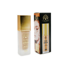 Тональная основа Global Fashion, Glowy Liquid Foundation 4in1:Primer+Concealer+Highlighter+BB cream, SPF 15, K038,Deep Cocoa