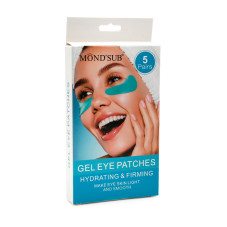 Mond'Sub Under-Eye Gel Patches, Hydrating and Firming, 5 pairs