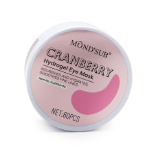 Cranberry Hydrogel Eye Mask, 60 pieces
