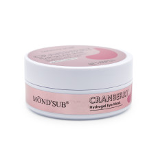 Cranberry Hydrogel Eye Mask, 60 pieces