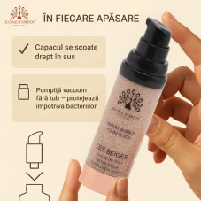 Fond de ten Global Fashion, Serum Bubble Foundation, BF043, Golden Tan