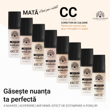 Fond de ten CC Matte+Poreless, Global Fashion, G014, Honey