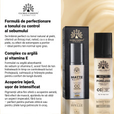 Fond de ten CC Matte+Poreless, Global Fashion, G014, Honey