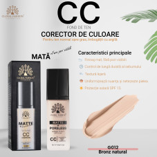 Fond de ten CC Matte+Poreless, Global Fashion, G012, Natural Tan
