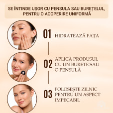 Fond de ten mat, Global Fashion, GP05, Caramel