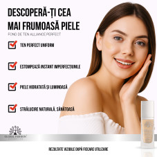Fond de ten Alliance Perfect Foundation, Global Fashion, L021, Warm Beige