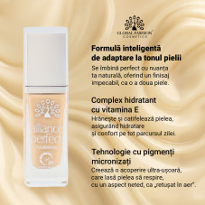 Fond de ten Alliance Perfect Foundation, Global Fashion, L021, Warm Beige