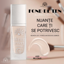 Fond de ten Alliance Perfect Foundation, Global Fashion, L021, Warm Beige