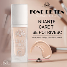Fond de ten Alliance Perfect Foundation, Global Fashion, L024, Honey