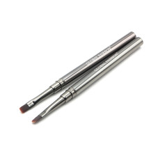 Набор кистей для геля Global Fashion, 2 шт, овал, прямая