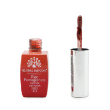 Гель лак котяче око Red Pomegranate, 01