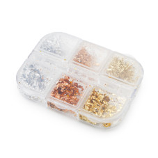 Decor for nail design - potal, 6 colors