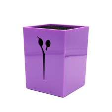 Scissors stand, purple