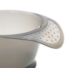 Hair dye bowl, black transparent