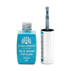 Гель лак котяче око Blue Island 8 мл, 04