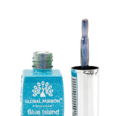 Гель лак котяче око Blue Island 8 мл, 07