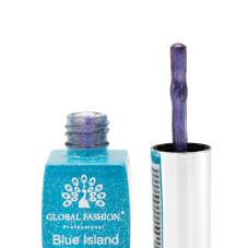 Гель-лак котяче око Blue Island 8 мл, 08