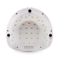 Лампа для ногтей Led/uv 86W с дисплеем, SUN F6-white