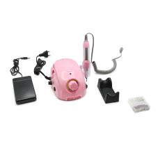 Аппарат для маникюра и педикюра 35000 оборотов 65W JMD-212, pink
